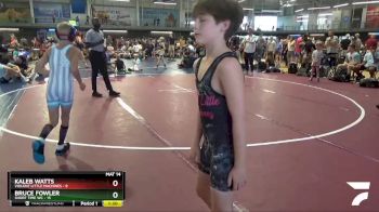 70 lbs Round 7 (10 Team) - Kaleb Watts, Violent Little Machines vs Bruce Fowler, Short Time WC