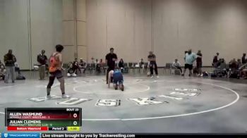 109 lbs 2nd Wrestleback (16 Team) - Colt Brown, Seminole County Wrestling vs Camren French, Backyard Boyz