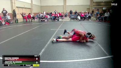 96 lbs Round 3 (6 Team) - Destin Morris, Dayton Bandits vs Ashton Glasgow, Glasgow WA