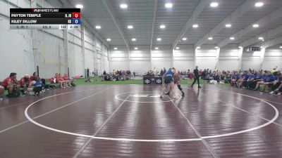 170 lbs Payton Temple, Illinois vs Kiley Dillow, Kansas