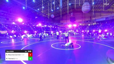 54 lbs Round Of 16 - Bentley Maurice Cormier, Team Aggression vs Malachi Romero, Ridge WC