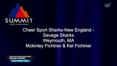 Cheer Sport Sharks - New England - Savage Sharks [2025 L5 Senior - Small Prelims] 2025 The Summit