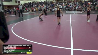 SPW-13 lbs Semifinal - Hank Waskow, Jesup Mat Club vs Jagger Gelner, Denver Wrestling Club