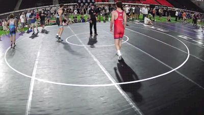 165 lbs 5th Place Match - Domanik Gray, Oregon vs Jaxson Rosti, Idaho