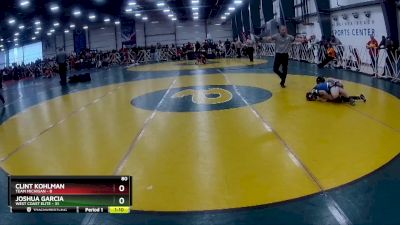 80 lbs Rd# 1 9:00am Friday - Clint Kohlman, Team Michigan vs Joshua Garcia, West Coast Elite