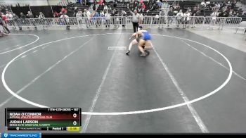 157 lbs Cons. Round 4 - Judah Larson, Berge Elite Wrestling Academy vs Noah O`Connor, Natural Athlete Wrestling Club