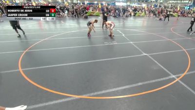 132 lbs Cons. Round 5 - Jasper Croom, Unattached vs Roberto De Jesus, Lake Gibson Braves