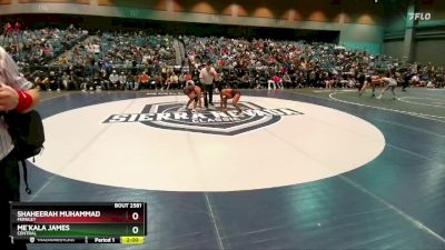 125 lbs Quarterfinal - Me`Kala James, Central vs Shaheerah Muhammad, Fernley