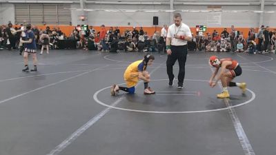 68 lbs Round 1 (6 Team) - Maurice Johnson, Brecksville vs Luca Berry, Notre Dame Lions