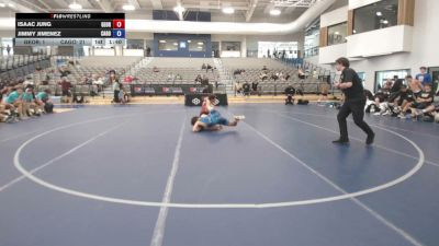 126 lbs Isaac Jung, Georgia vs Jimmy Jimenez, California Gold