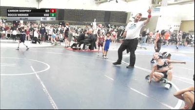 50 lbs Rr Rnd 2 - Carson Godfrey, Revival Blue vs Rocco Werner, Iron Horse - K3