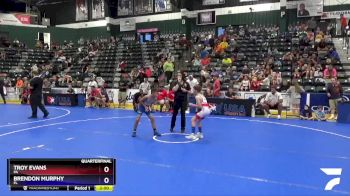 77 lbs Quarterfinal - Troy Evans, PA vs Brendon Murphy, FL