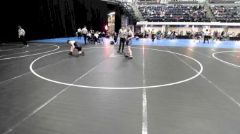 Girls 7th - 8th grade - 136 Champ. Round 5 - Mollie Blades, Ubasa Wrestling Academy vs Abby Mitchell, Iowa