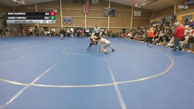 125 lbs Cons. Round 4 - Jaren Kimura, Embry-Riddle (Ariz.) vs Erik Ramirez, Menlo