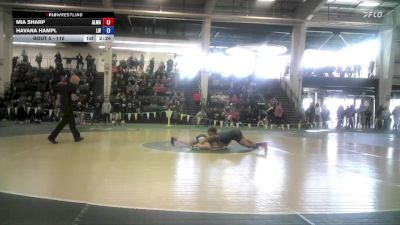 110 lbs Champ. Round 1 - Mia Sharp, Alma vs Havana Hampl, Lindsey Wilson