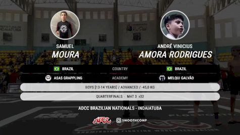 Samuel Moura vs André Vinicius Amora Rodrigues 2025 ADCC Brazilian Nationals