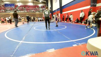 55 lbs Consi Of 4 - Luke Sandlin, Vian Wrestling Club vs Bryker Smith, Salina Wrestling Club