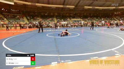 52 lbs Semifinal - Asher King, Team Porcelli vs Chance Wilder, Triumph Wrestling Club