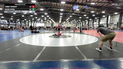 119 lbs Consi Of 32 #2 - Timmy Wright, VT vs River Pitre, NC