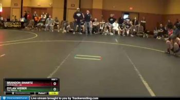 195 lbs Round 2 (4 Team) - Brandon Swartz, Gotcha STE vs Dylan Weber, The Misfits