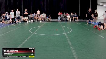 130 lbs Round 4 (8 Team) - Landon Lill, Grit Mat Club vs Micah Engelman, Mat Assassins Black