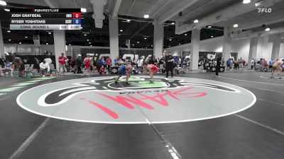 70 lbs Cons. Round 2 - Josh Graybeal, Olivet Wrestling Club vs Ryder Yoshitake, Spartan Combat RTC/ Titan Mercury Wrestling Club (TMWC)