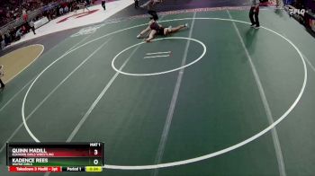 Cons. Round 2 - Quinn Madill, Elkhorn Girls Wrestling vs Kadence Rees, Wayne Girls
