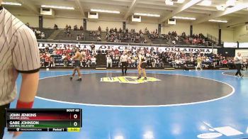 157 lbs Quarterfinal - Gabe Johnson, Central Oklahoma vs John Jenkins, William Jewell