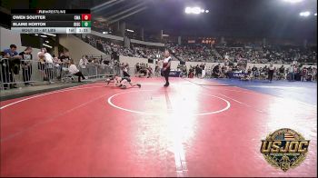 67 lbs Round Of 16 - Owen Soutter, Commandos Wrestling Academy vs Blaine Horton, Disciple Wrestling