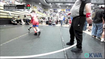 100 lbs Consi Of 8 #2 - Jackson Dawley, Chandler Takedown Club vs Henry Romero, IV, Wolfpak Wrestling
