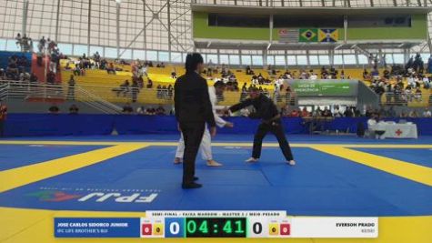 EVERSON PRADO vs JOSE CARLOS SIDORCO JUNIOR 2026 FPJJ Circuito Paulista GI Etapa 3