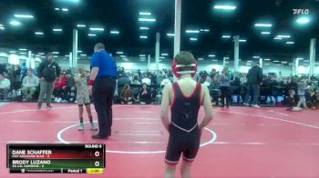 60 lbs Round 6 (10 Team) - Dane Schaffer, Mat Assassins Blue vs Brody Luzano, So Cal Hammers