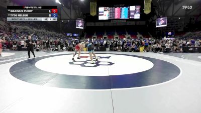 175 lbs Cons. Sub-quarters - Maximus Purdy, IL vs Tyde Nelsen, IA