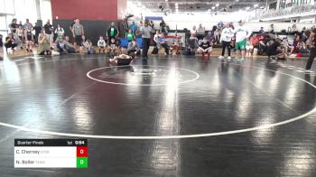 64 lbs Quarterfinal - Channing Cherney, Storm Wrestling Center vs Neyland Boller, Team Hammer House