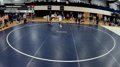 165 lbs Cons. Semi - Chris Roybal, Johns Hopkins vs Keegan Demarest, Messiah