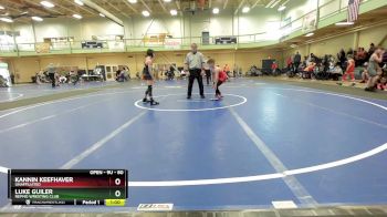80 lbs Cons. Semi - Luke Guiler, Repmo Wresting Club vs Kannin Keefhaver, Unaffiliated