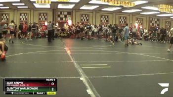 105 lbs Round 5 (6 Team) - Jake Benyo, Mat Assassins Black vs Quinton Warlikowski, Journeymen