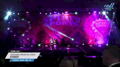 Carolina Dream All Stars - Ember [2023 L1.1 Youth - PREP - D2 Day 1] 2023 Spirit Sports Battle at the Beach Myrtle Beach Nationals