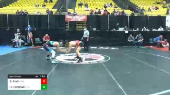 126 lbs Semifinal - Brayden Abell, Unattached 64 vs Dominic Hargrove, Unattached 10