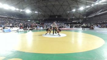 Girls 3A 140 lbs Cons. Round 4 - Jaslene Gonzalez, Kennewick (Girls) vs Venus Hernandez, Lynnwood (Girls)