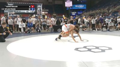 215 lbs Cons. Rd Of 32 - Gavin Muller, Iowa vs Dylan Frass, Ohio