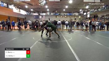 220 lbs Prelims - Charles Davis, Garfield vs Cameron Bailey, Bishop Hendricken