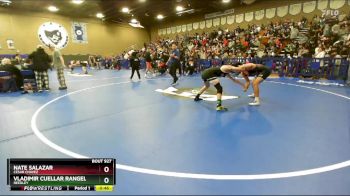 150 lbs Cons. Round 2 - Vladimir Cuellar Rangel, Reedley vs Nate Salazar, Cesar Chavez