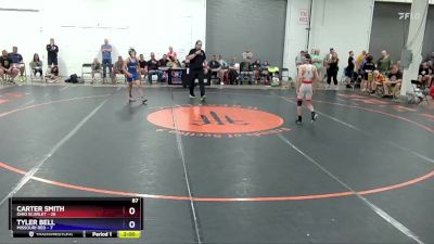 87 lbs Quarters & 1st Wb (16 Team) - Carter Smith, Ohio Scarlet vs Tyler Bell, Missouri Red