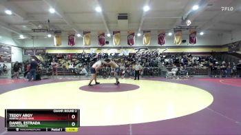 215 lbs Champ. Round 2 - Daniel Estrada, Vista Murrieta vs Teddy Argy, Martin Luther King