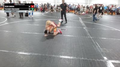 95 lbs Round 1 - Kian Green, Morris Fitness vs Tucker Prichard, Pedraza Wrestling