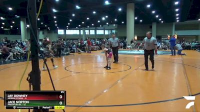 55 lbs Placement (16 Team) - Jay Downey, Morris Fitness vs Jace Norton, Predator WC