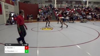 175 lbs Consolation - Xavier Sounder, Woodward Academy vs Michael Pozzobon, Mount Vernon