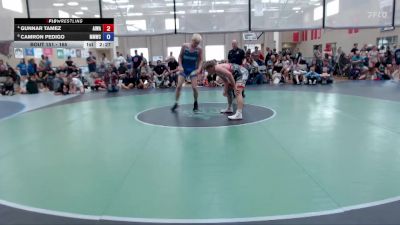165 lbs Cons. Semi - Gunnar Tamez, All In Wrestling Academy vs Camron Pedigo, Mountain Man Wrestling Club