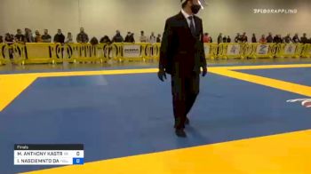 MICHAEL ANTHONY KASTROBA vs IGOR NASCIEMNTO DA COSTA 2020 IBJJF Pan No-Gi Championship
